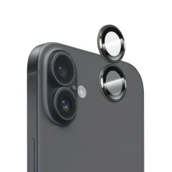 Araree Camera Lens Ring Protection for iPhone 16 / 16 Plus - Clear